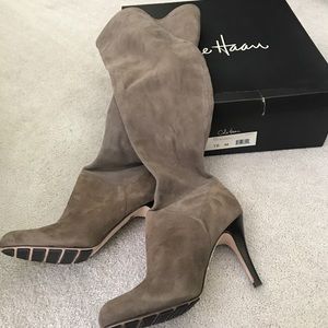 Cole Haan suede knee hi boot
